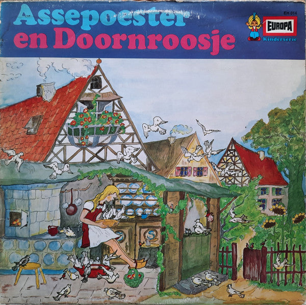 Gebrüder Grimm - Assepoester En Doornroosje (LP) Vinyl LP Vinyl Very Good (VG) <br> Hoes Good Plus (G+)