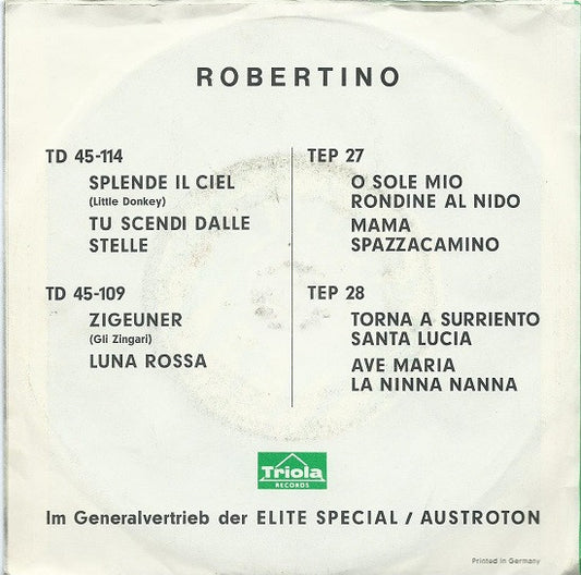 Robertino Loretti - Mama Vinyl Singles Vinyl Zeer Goed / Hoesje Goed "VINYLSINGLES.NL"