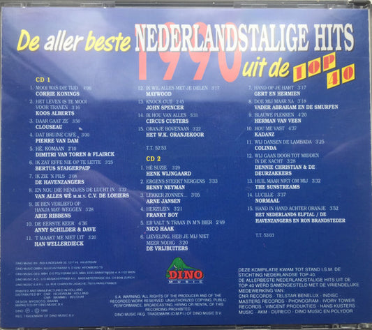 Various - De Allerbeste Nederlandstalige Hits Uit De Top 40 (CD) 71091 Compact Disc Vinyl Zeer Goed / Hoesje Goed "VINYLSINGLES.NL"