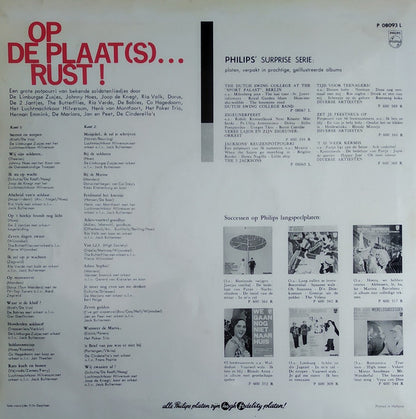 Various - Op De Plaat(s) ... Rust! (LP) (B-Keus) Vinyl LP Vinyl Goed / Hoes Redelijk
