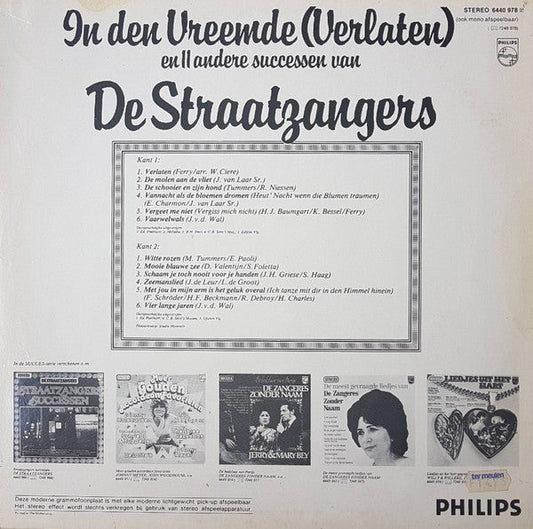 Straatzangers - In Den Vreemde (Verlaten ) (LP)