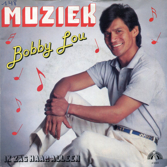 Bobby Lou - Muziek Vinyl Singles Vinyl Very Good (VG) <br> Hoes Good Plus (G+)