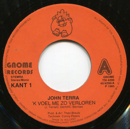John Terra - 'K Voel Me Zo Verloren