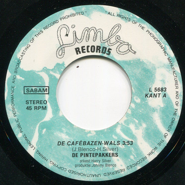 Pintepakkers - Cafébazen-wals (B-Keus)