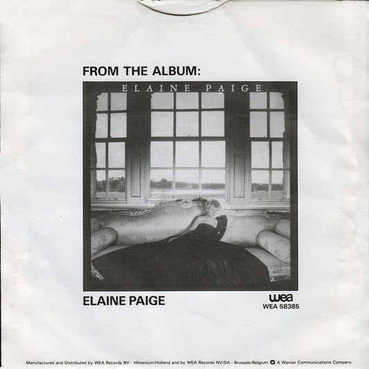 Elaine Paige - The Second Time (Theme From "Bilitis")