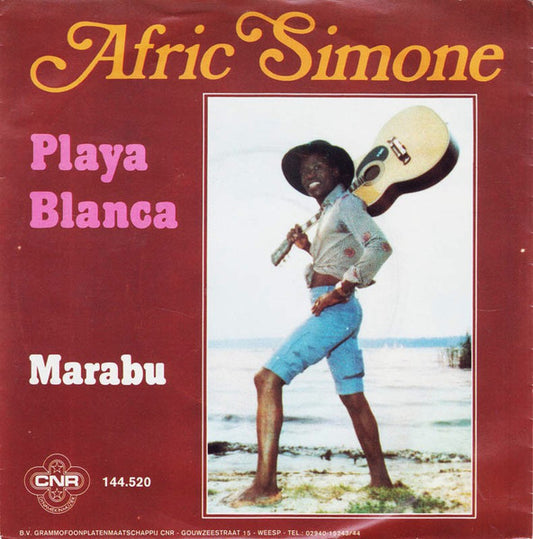 Afric Simone - Playa Blanca 41059 Vinyl Singles Vinyl Goed / Hoes Redelijk