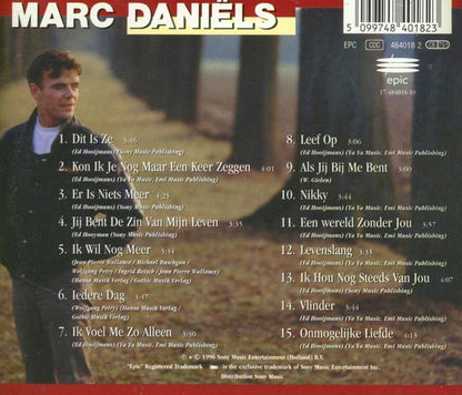 Marc Daniëls - Als Jij Bij Me Bent (CD) Compact Disc Goede Staat