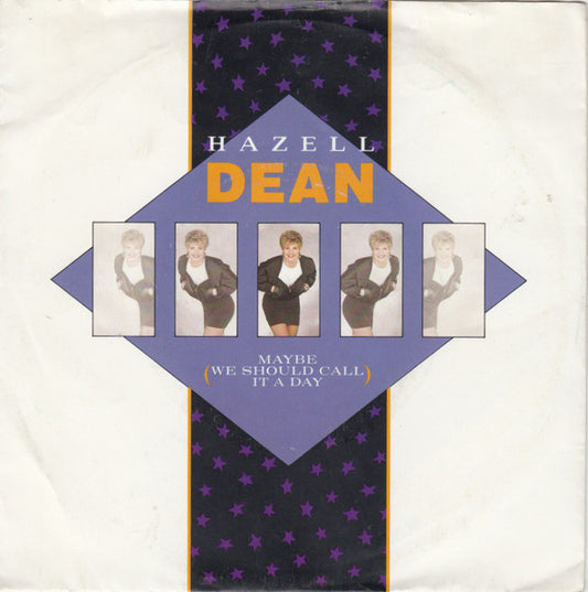 Hazell Dean - Maybe (We Should Call It A Day) Vinyl Singles Vinyl Very Good (VG) <br> Hoes Good Plus (G+)