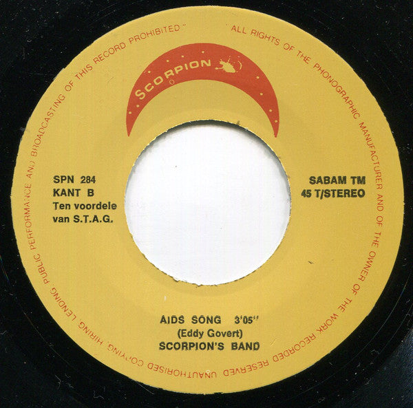 Various - Open Je Ogen, Voor Aids Ze Sluit  39189 Vinyl Singles Goede Staat