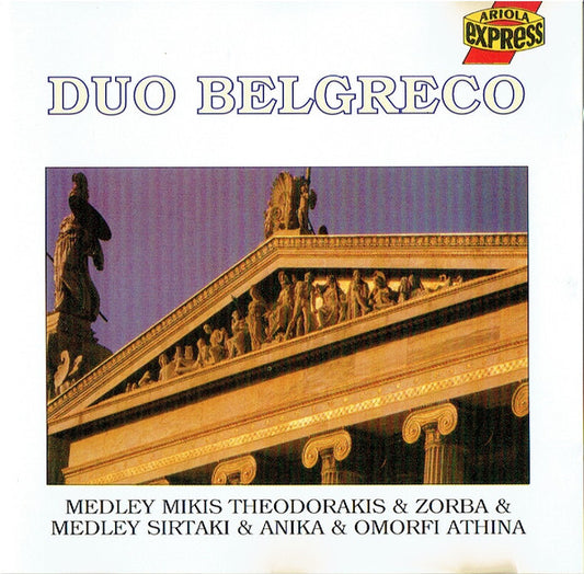 Duo Belgreco - Duo Belgreco (CD) Compact Disc Goede Staat