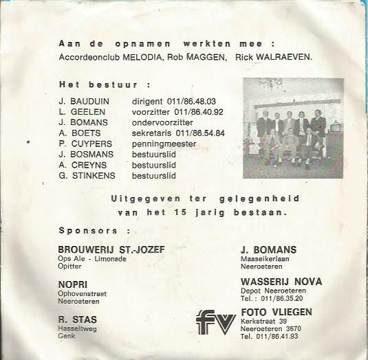 Accordeonclub Melodia - Melodia Mars