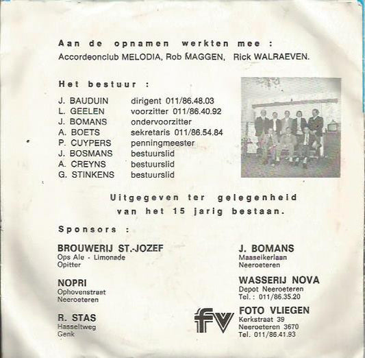 Accordeonclub Melodia - Melodia Mars