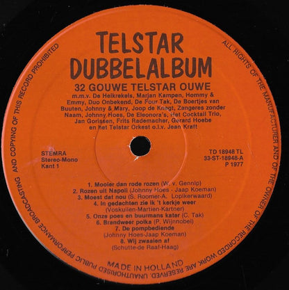 Various - 32 Gouwe Telstar Ouwe 2 (LP) 51243 Vinyl LP Dubbel Goede Staat