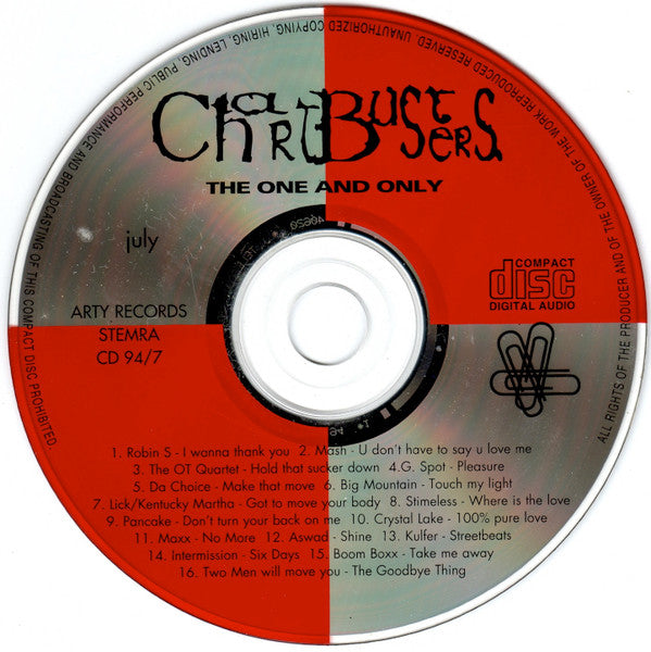 Various - Chartbusters July (CD) Compact Disc Goede Staat