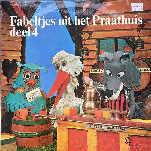 Fabeltjeskrant - Fabeltjes Uit Het Praathuis Deel 4 (LP) Vinyl LP Vinyl Goed / Hoes Redelijk