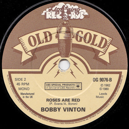 Buzz Clifford / Bobby Vinton - Baby Sittin' Boogie Vinyl Singles Vinyl Very Good (VG) <br> Hoes Generic