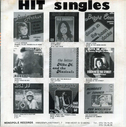 Frankie En De Trillers - De Bomen Zonder Blaren Vinyl Singles Vinyl Very Good (VG) <br> Hoes Good Plus (G+)