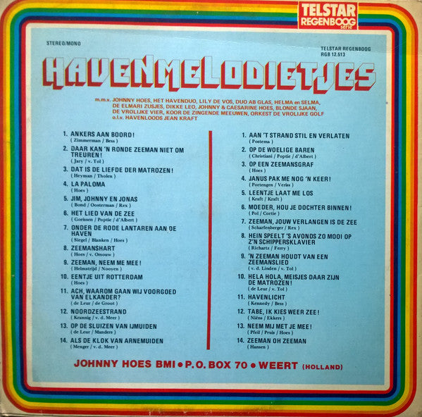 Various - Havenmelodietjes (LP) (B-Keus) Vinyl LP Vinyl Redelijk / Hoes Goed