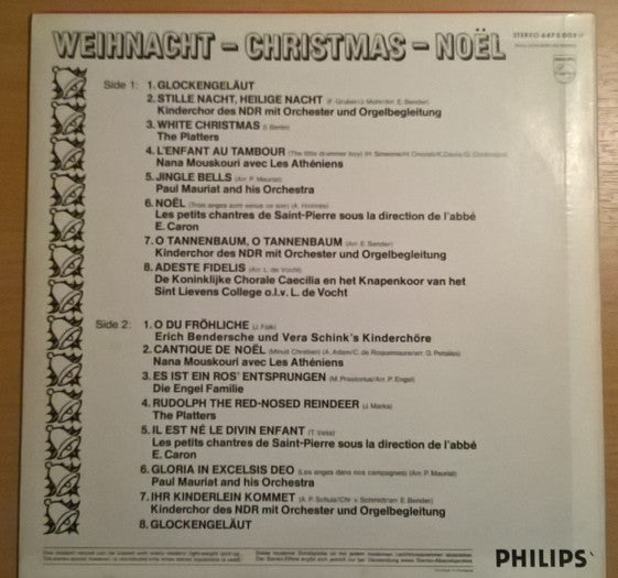 Various - Weihnacht-Christmas-Noël (LP) 97-98373