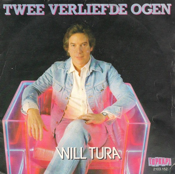 Will Tura - Twee Verliefde Ogen 38418 Vinyl Singles Goede Staat