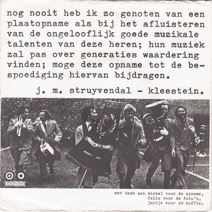 Doemarwatjes - Menuet Van Boccherini - De Bolero Van Ravel Vinyl Singles Vinyl Very Good (VG) <br> Hoes Good Plus (G+)