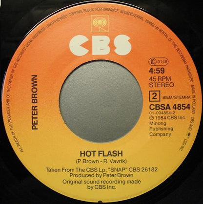 Peter Brown - (Love Is Just) The Game (B-Keus) Vinyl Singles Vinyl Goed / Hoes Slecht