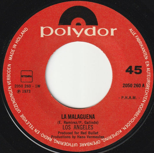 Los Angeles - La malaguena 35385 Vinyl Singles VINYLSINGLES.NL