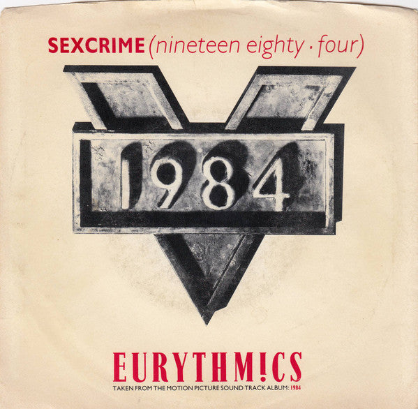 Eurythmics - Sexcrime (Nineteen Eighty Four) 38930 (B) Vinyl Singles Hoes: Redelijk