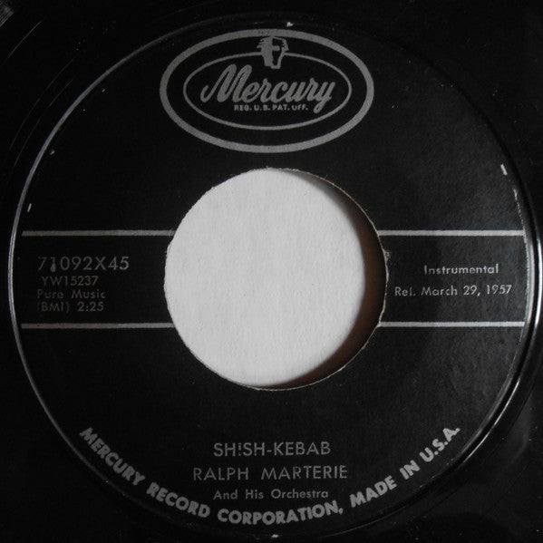 Ralph Marterie And His Orchestra - Shish-Kebab Vinyl Singles Vinyl Very Good (VG) <br> Hoes Generic
