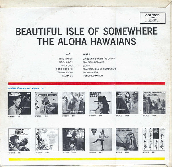 Aloha Hawaiians - Beautiful Isle Of Somewhere (LP) 49819 Vinyl LP Goede Staat