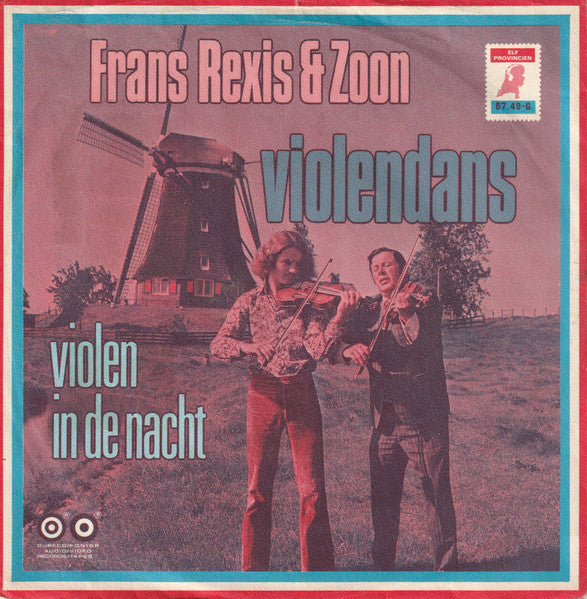 Frans Rexis & Zoon - Violendans Vinyl Singles Vinyl Zeer Goed / Hoesje Goed "VINYLSINGLES.NL"