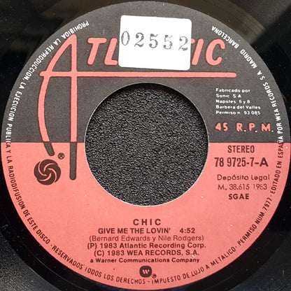 Chic - Give Me The Lovin'