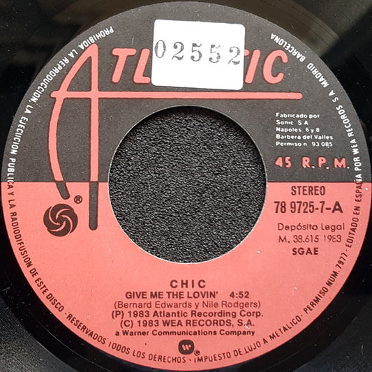 Chic - Give Me The Lovin'