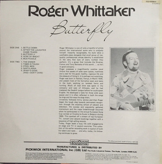 Roger Whittaker - Butterfly (LP) 42538