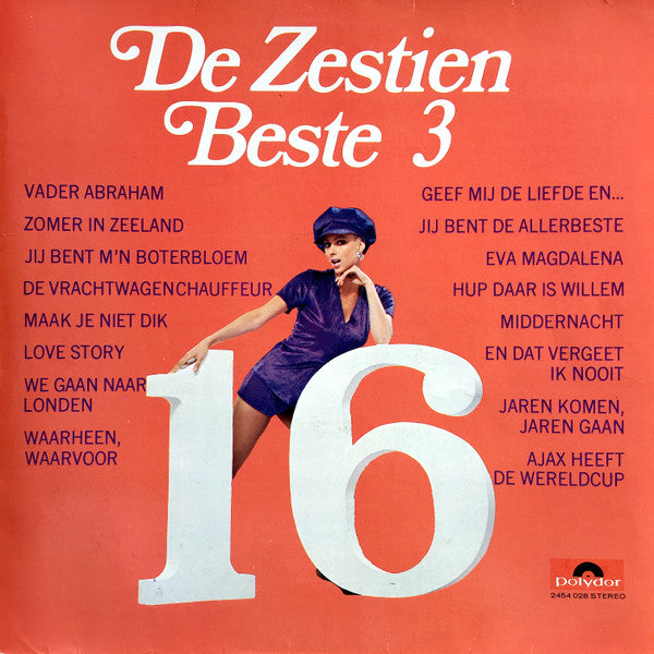 Various - De Zestien Beste 3 (LP) 45108 Vinyl LP Goede Staat