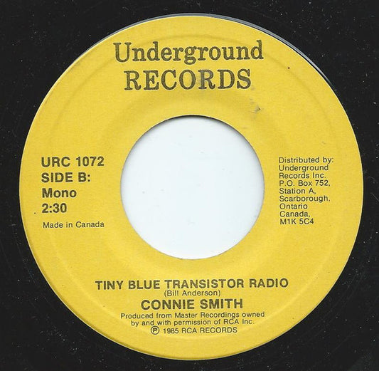 Glenn Yarbrough / Connie Smith - Baby, The Rain Must Fall / Tiny Blue Transistor Radio