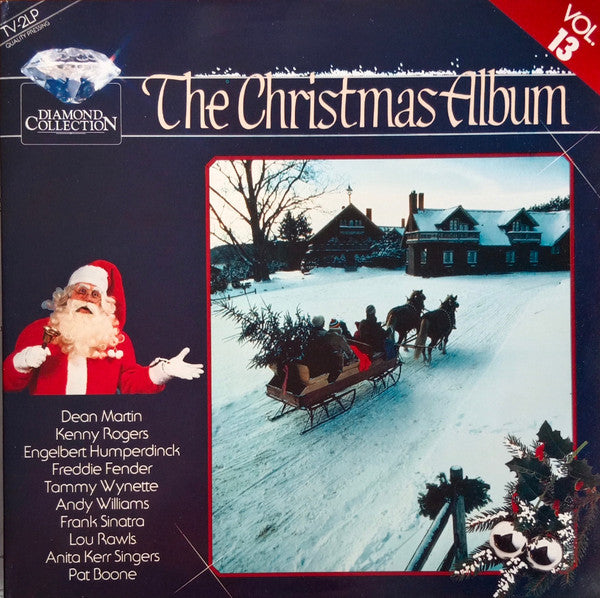 Various - The Christmas Album (LP) Vinyl LP Dubbel Goede Staat