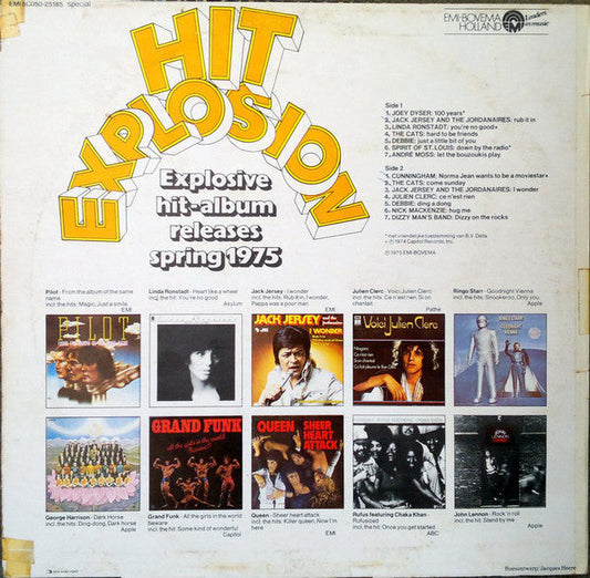 Various - Hit Explosion (LP) Vinyl LP Vinyl Zeer Goed / Hoesje Goed "VINYLSINGLES.NL"