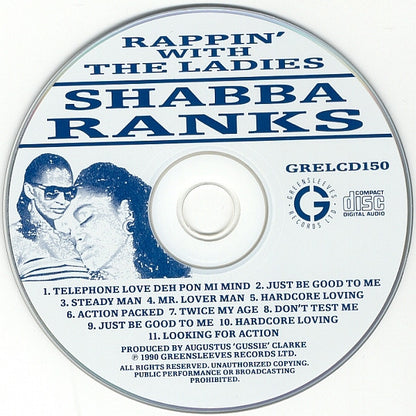 Shabba Ranks - Rappin' With The Ladies (CD)