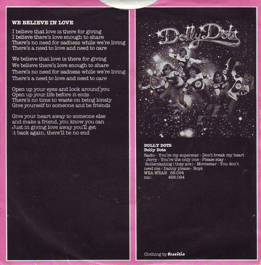 Dolly Dots - We Believe In Love