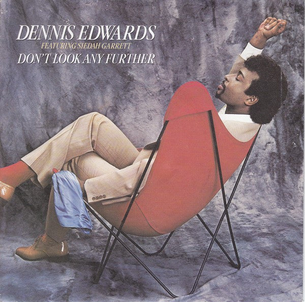 Dennis Edwards Featuring Siedah Garrett - Don't Look Any Further 36750 Vinyl Singles Goede Staat ++