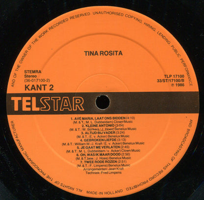 Tina Rosita - Tina Rosita (LP) 52334