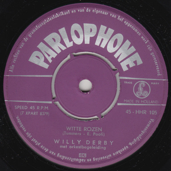 Willy Derby - Witte Rozen