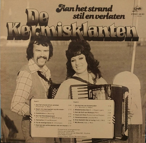 Kermisklanten - Aan Het Strand Stil En Verlaten (LP) 43413 Vinyl LP VINYLSINGELS.NL