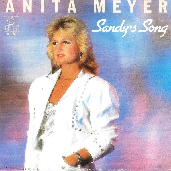 Anita Meyer - Sandy's Song Vinyl Singles Vinyl Very Good (VG) <br> Hoes Good Plus (G+)