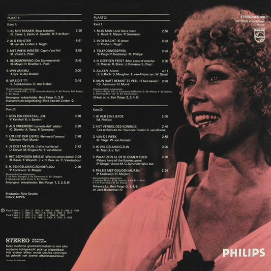 Conny Vandenbos - Liedjesalbum (1961-1971) (LP) 51400 Vinyl LP Dubbel Vinyl Zeer Goed / Hoesje Goed "VINYLSINGLES.NL"