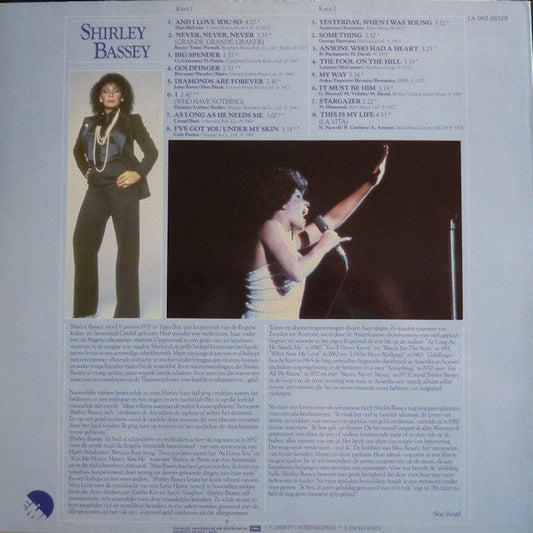 Shirley Bassey - Onvergetelijke Hits (LP)