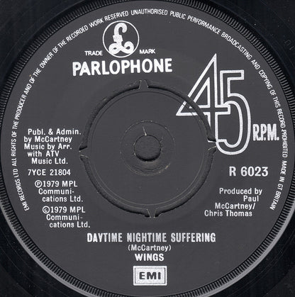 Wings - Goodnight Tonight Vinyl Singles Vinyl Goed / Hoes Generic