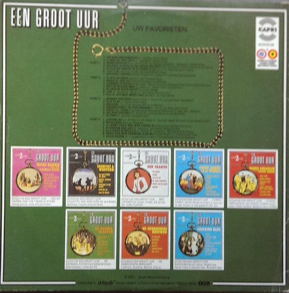Various - Een Groot Uur Uw Favorieten (LP) Vinyl LP Vinyl Very Good (VG) <br> Hoes Good Plus (G+)