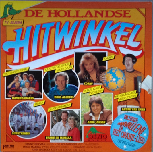 Various - De Hollandse Hitwinkel (LP) Vinyl LP Vinyl Very Good (VG) <br> Hoes Good Plus (G+)